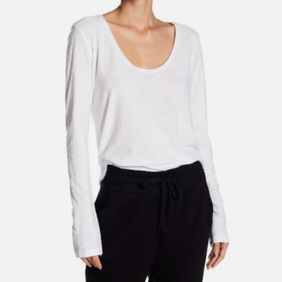 James Perse Estilo Long Sleeve T-Shirt - Picture 7 of 9